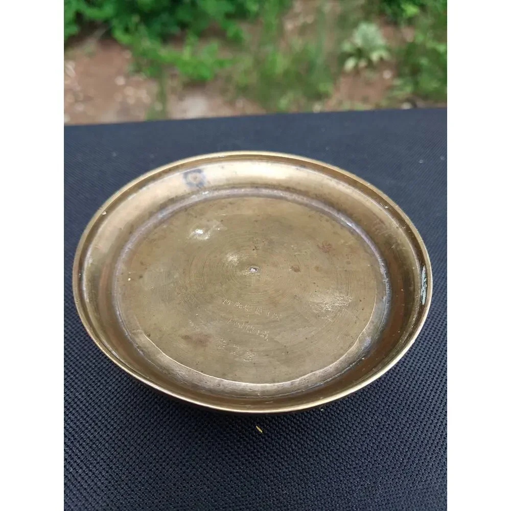 Unbranded brass ashtray
